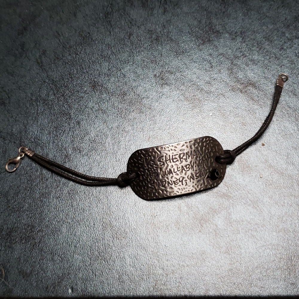 Finding Nemo Address Bracelet